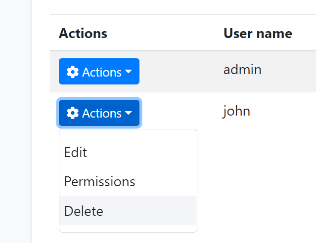 ASP.NET Core MVC / Razor Pages: Data Tables | ABP Documentation