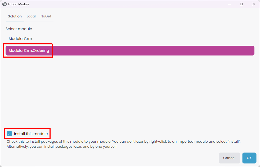 abp-studio-import-module-dialog-for-ordering