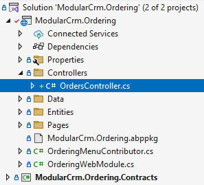 visual-studio-ordering-controller