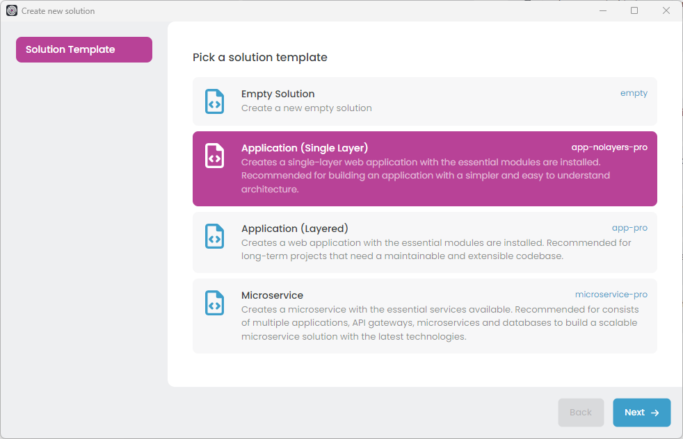 abp-studio-new-solution-dialog