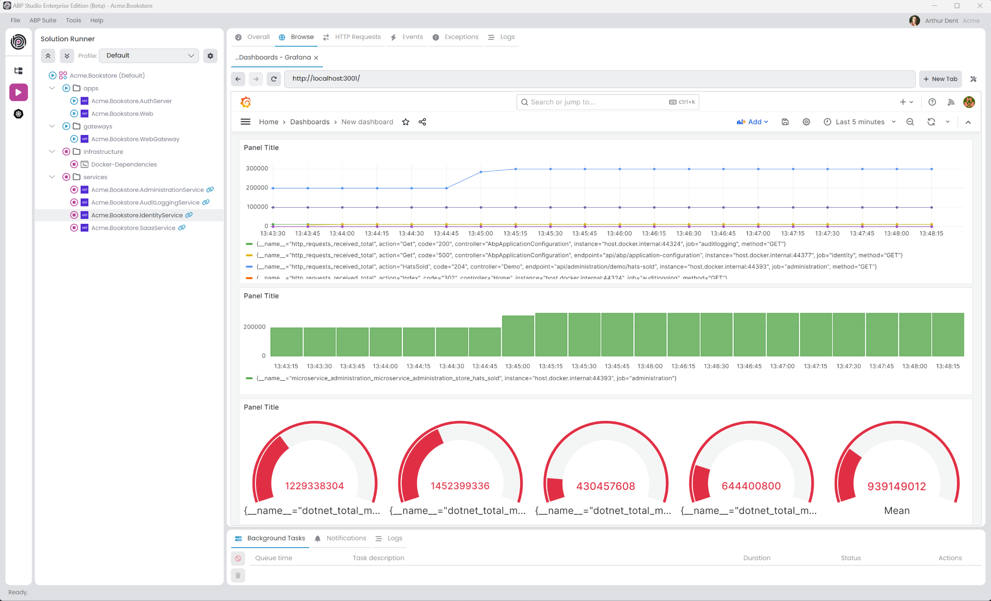 grafana-dashboard