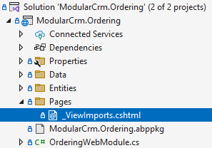 visual-studio-pages-folder