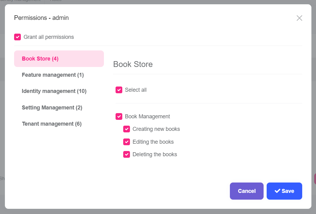 bookstore-permissions-ui