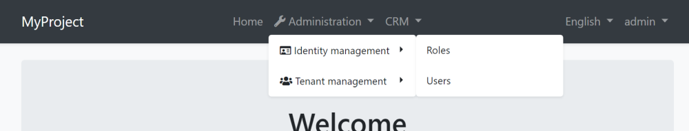 Blazor Nav Menus Blazor UI: Navigation / Menu | ABP.IO Documentation