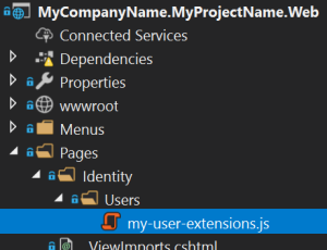 Entity Action Extensions for ASP.NET Core UI | ABP.IO Documentation