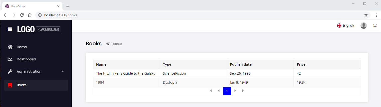 Book list final result