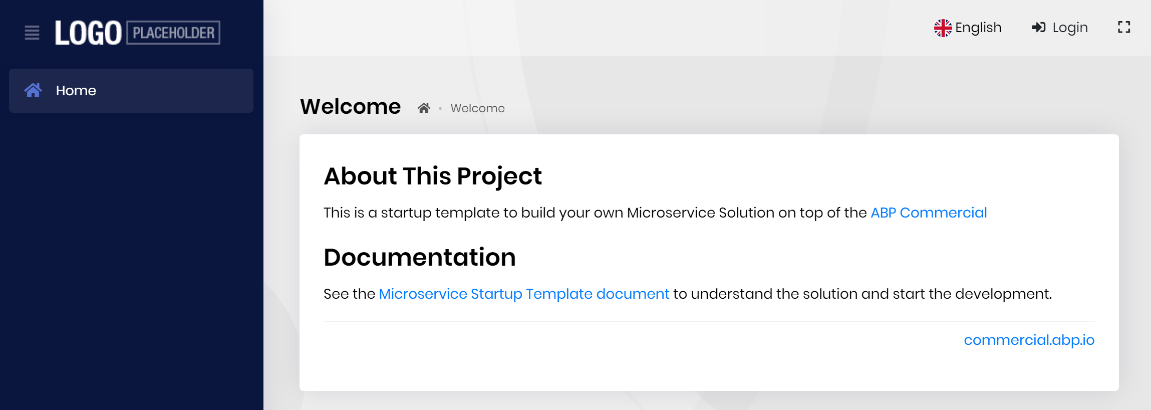 microservice-template-web-app-welcome-page