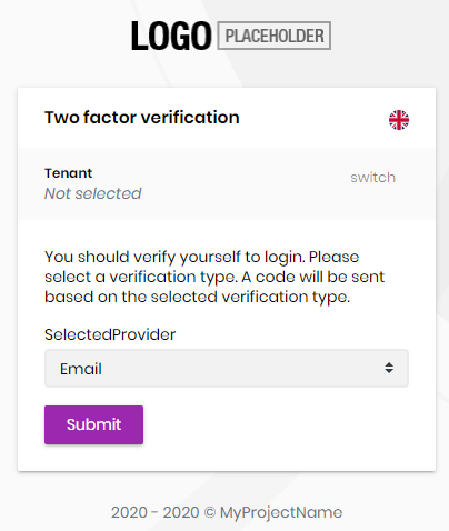 account-pro-module-two-factor-send-page