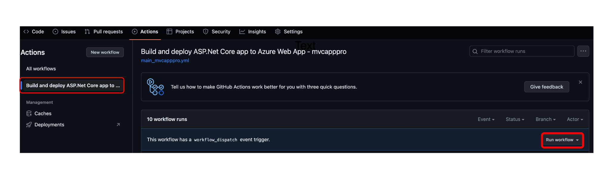 Deploy to Azure Web App