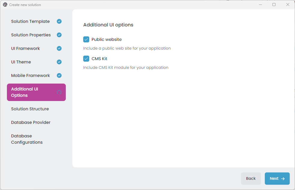 abp-studio-new-solution-dialog-additional-ui-options