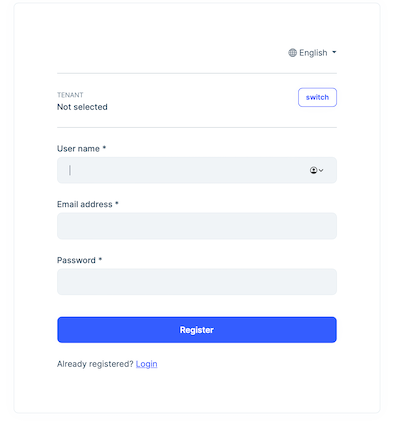 Account Module | ABP.IO Documentation