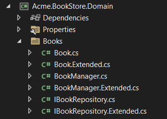 Customizing the Generated Code | ABP.IO Documentation