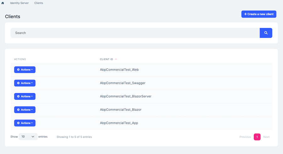 Identity Server Module | ABP.IO Documentation