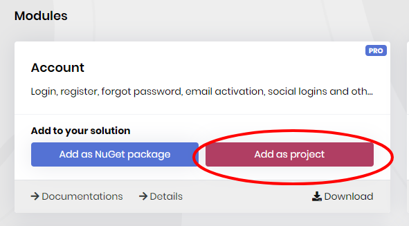 How To Add A Module Accessing Source Code Of Modules | ABP.IO Documentation