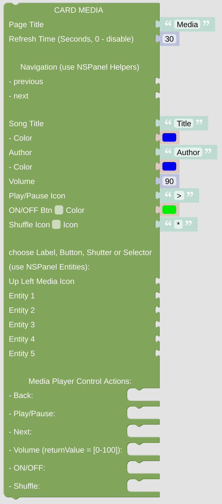 NSPanel Lovelace UI Helpers (part 1/5, v0.9) - Block Libraries ...