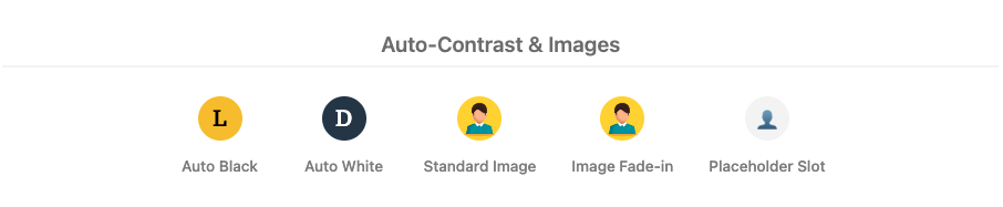 Auto-contrast and images