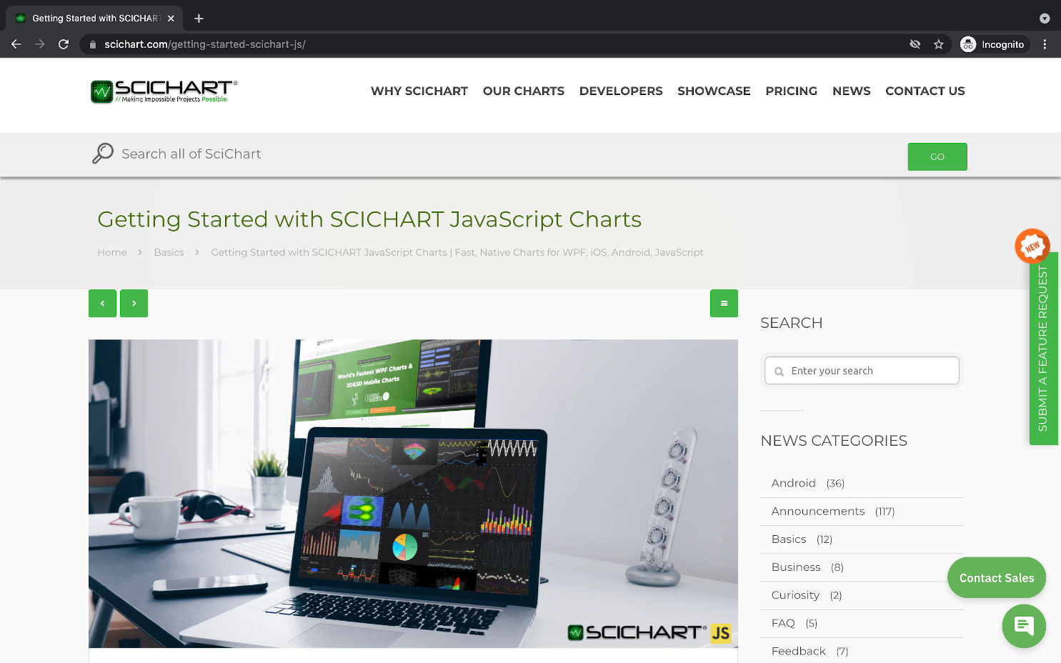 Getting Started with SciChart.js