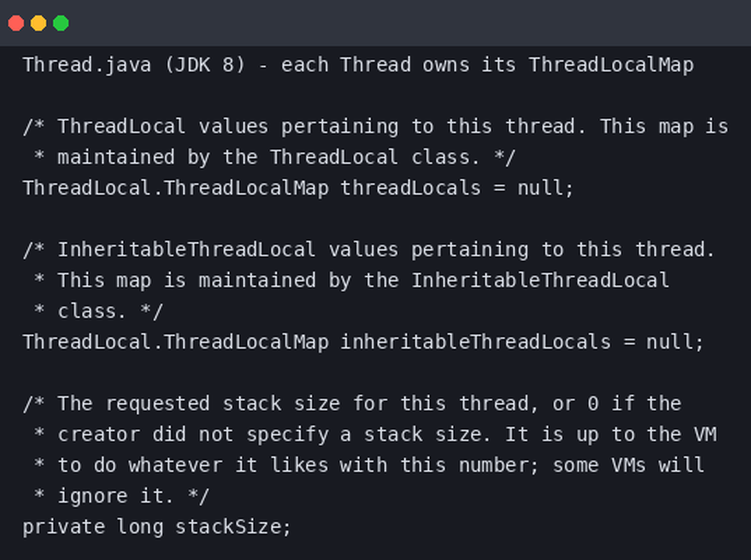 Put ka boljoj Javi: ThreadLocalMap