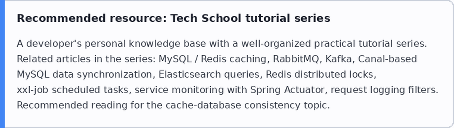 Tutorial Tehničke škole: MySQL i Redis konzistentnost