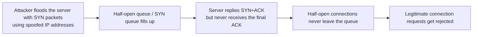 SYN napad