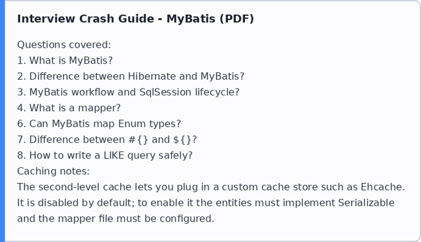 6. MyBatis