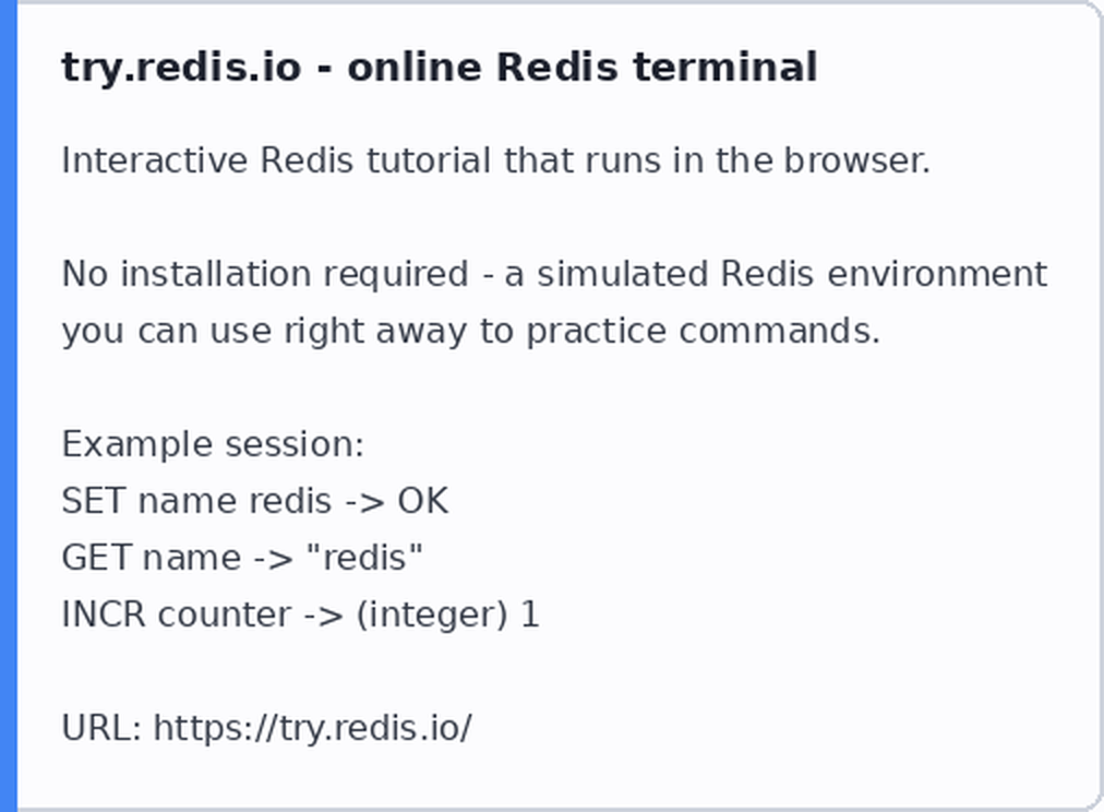 try.redis.io