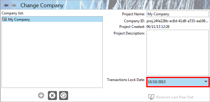 Accounting Software lock transactions 5