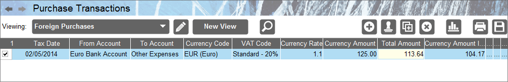 Accounting Software screenshot multi currency 16