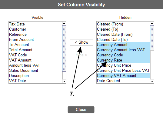 Accounting Software screenshot multi currency 5