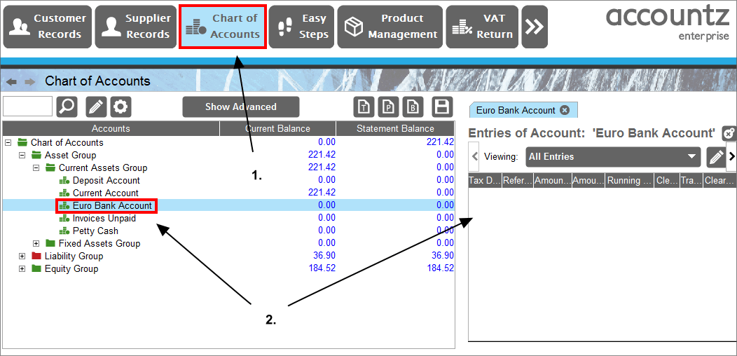 Accounting Software screenshot multi currency 9