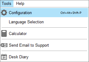 Accounting Software screenshot negative figures 1