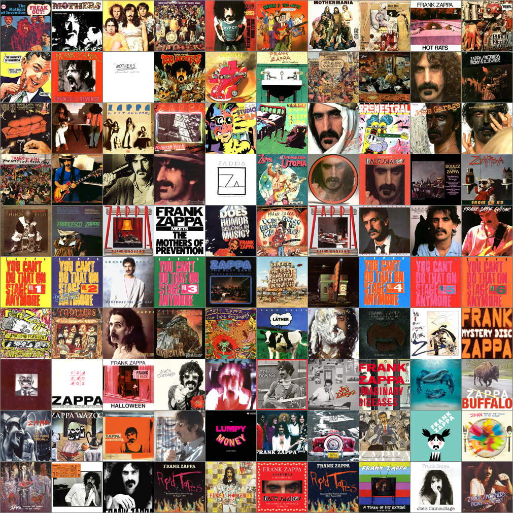 Frank Zappa Discography 