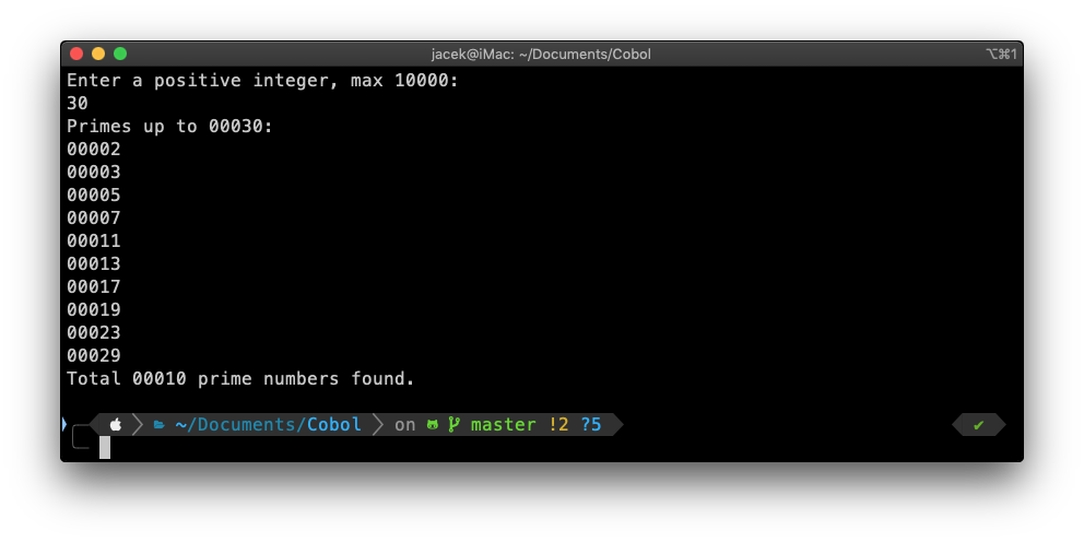 terminal screenshot