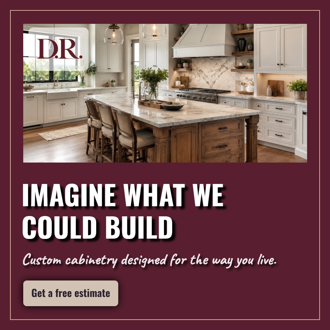 Kitchen project promotional graphic made in Design Studio