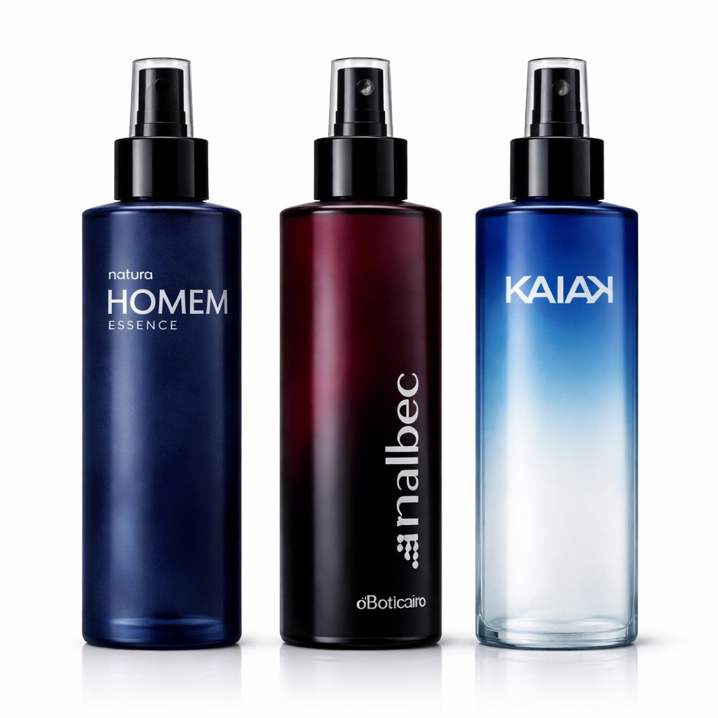 BODY SPLASH MASCULINO HOMEM MALBEC KAIAK 60ML