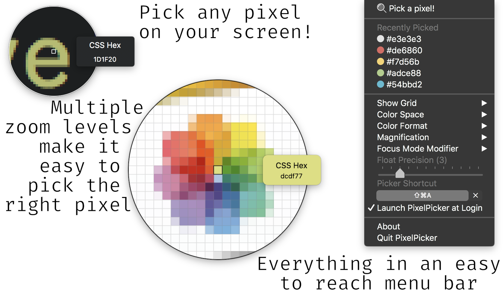 pixel picker