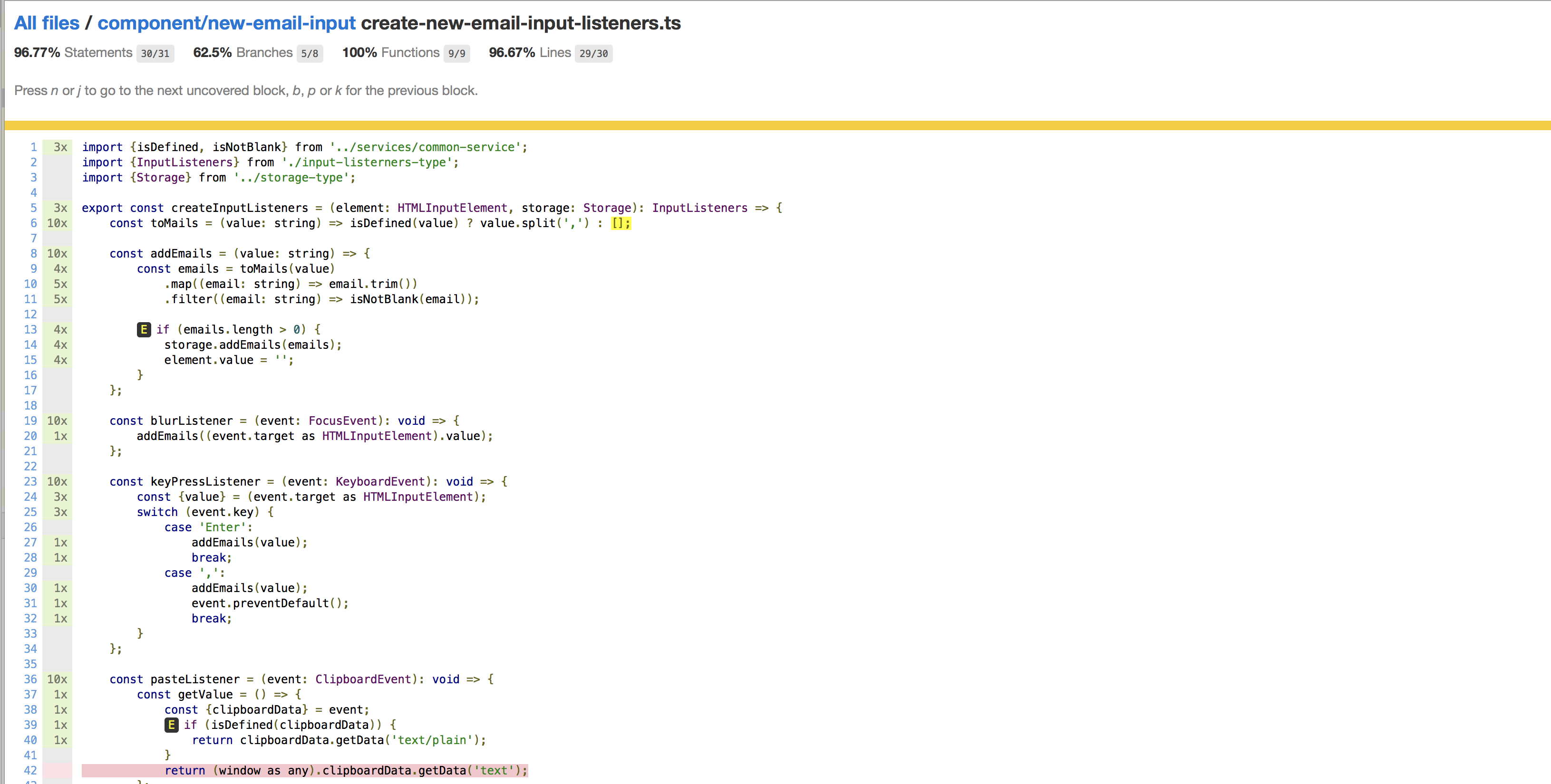 Unit test troubleshooting in details