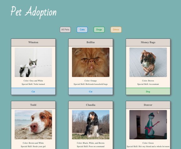 GitHub - aclai4067/pet-adoption · GitHub