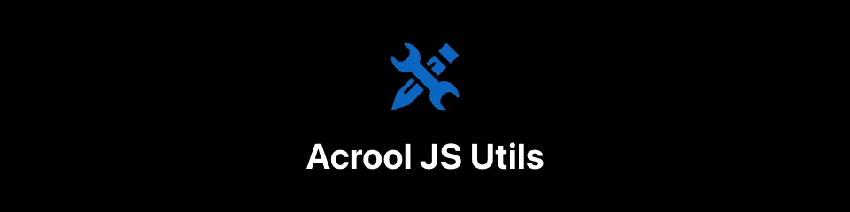 Acrool JS Utils Logo