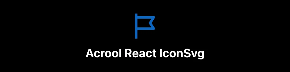 Acrool React IconSvg Logo