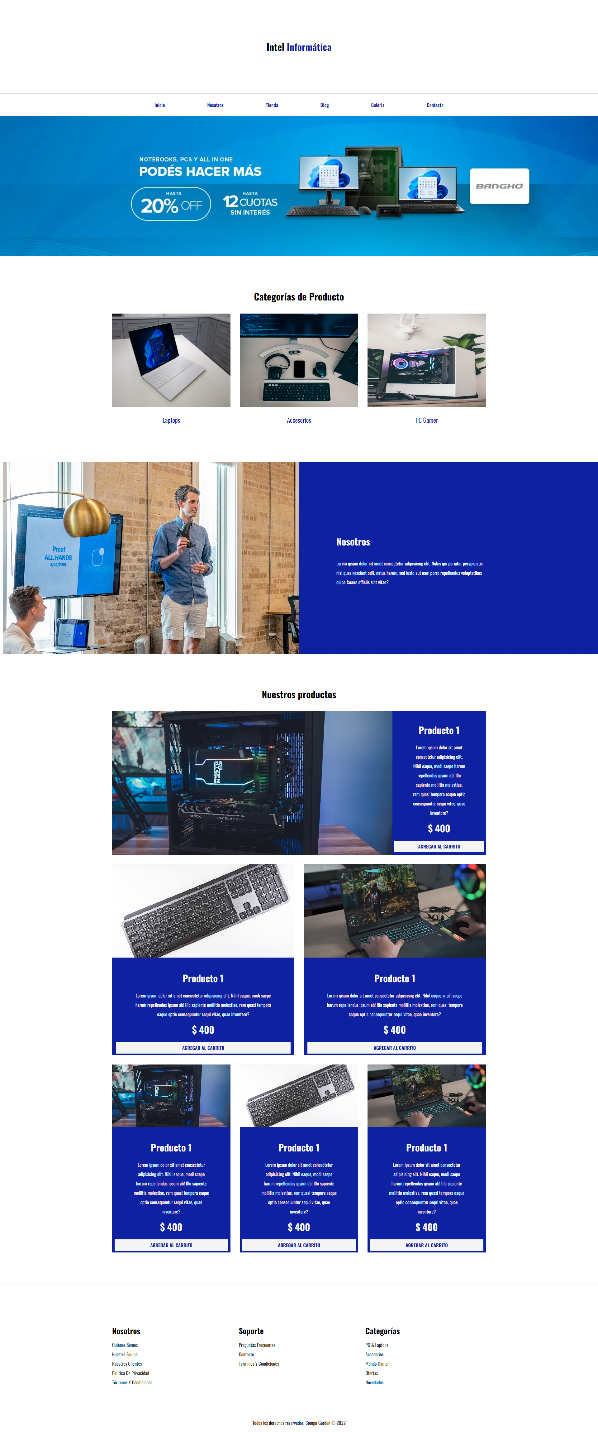 ecommerce-template 网站模板截图
