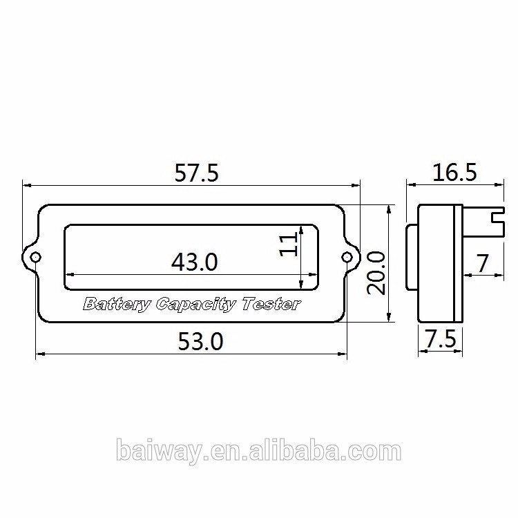 BW-LY6N Dimensions