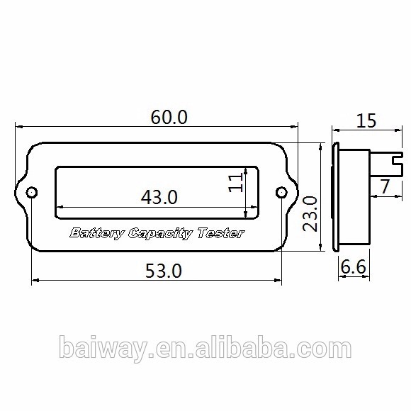 BW-LY6W Dimensions