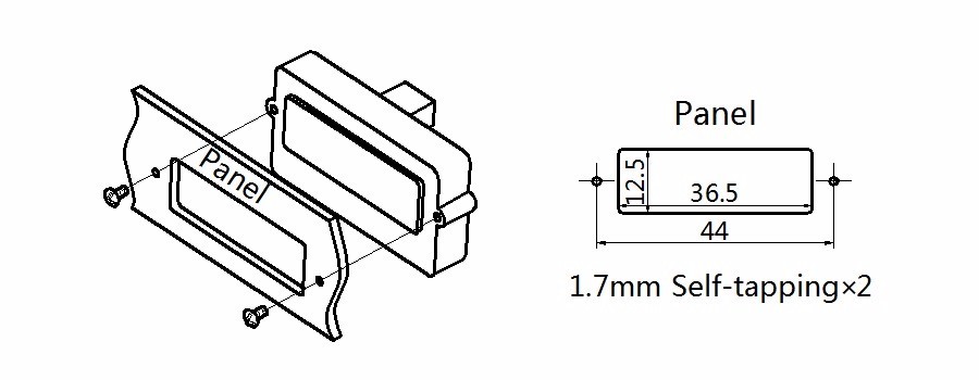 BW-TH01 Panel Dimensions