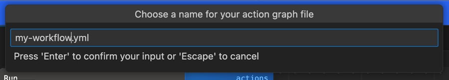 VS Code Extension Command