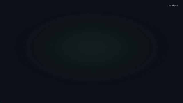 39-second animated tour of mcptoon: a magical tool that changes how you use Agents