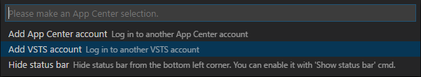 Add VSTS account