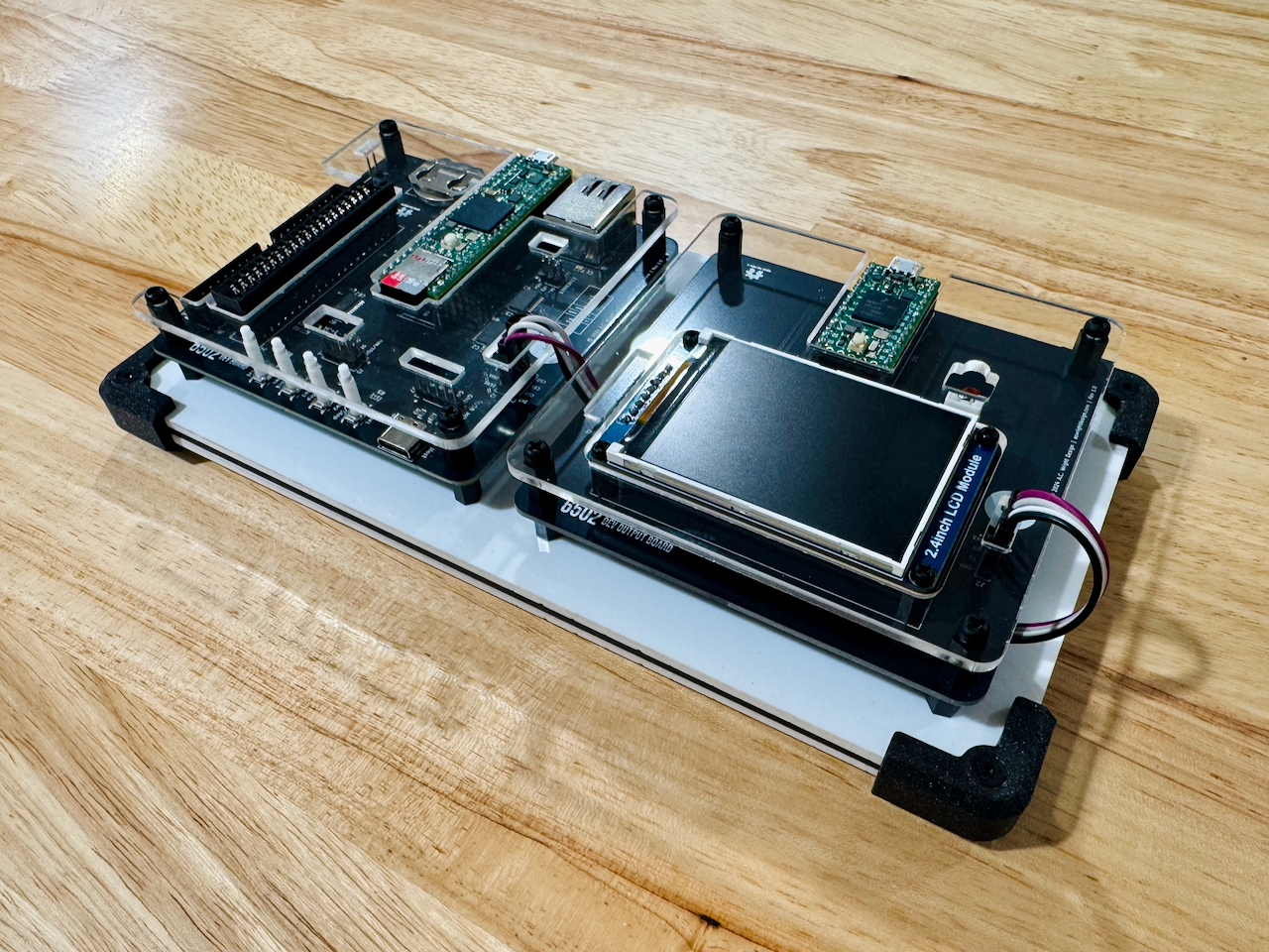 6502 DEV Board, from the project README
