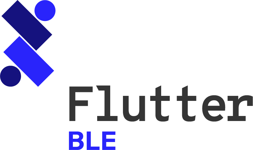 FlutterBLE library logo