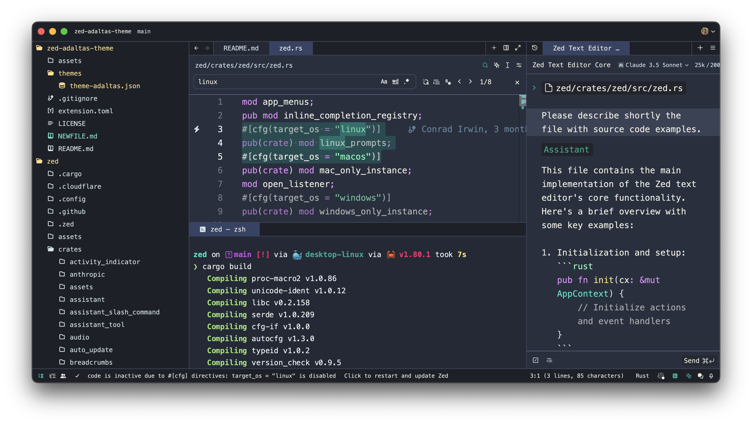 Theme preview